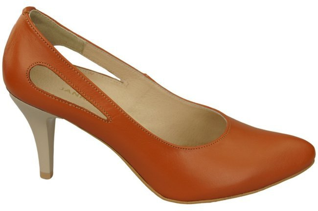 Women's shoes Pumps Natural leather 166 ElitaBut