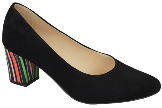 Women's footwear Women's pumps Suede leather 158 Z ElitaBut