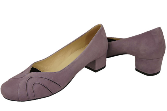 Women's shoes Suede leather pumps 786 Z ElitaBut