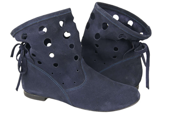 Shoes Boots Women's natural leather velor 160 ElitaBut