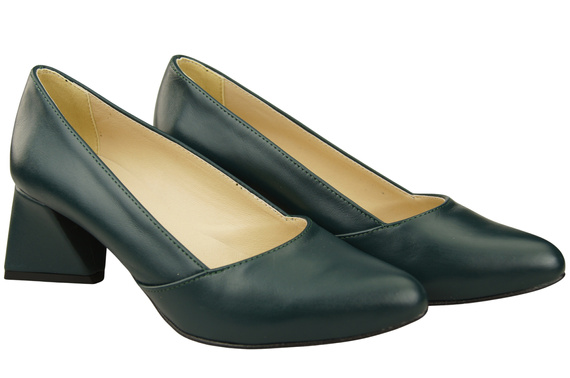 Women’s Pumps Genuine Leather Pointed Toe Heel ElitaBut 221