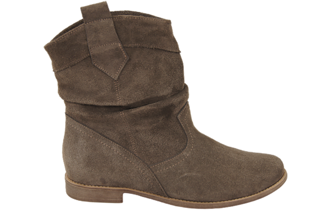 Shoes Women's boots Saszki Winter natural leather velor 117 Z ElitaBut