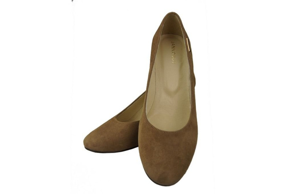 Women's Shoes Pumps Natural Leather Suede 125 ElitaBut