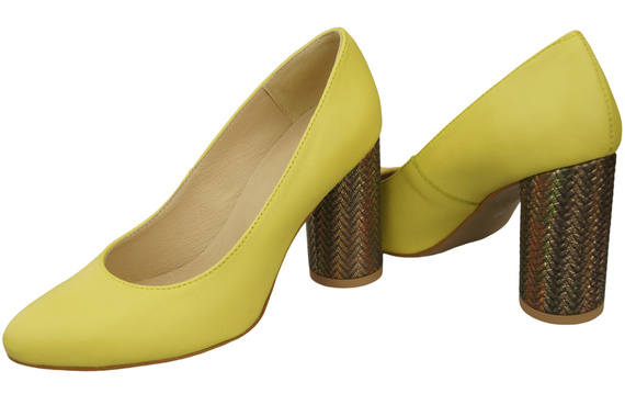 Women's shoes Pumps Natural leather 194 ElitaBut