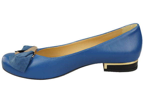 Women's Ballerinas Shoes Natural Leather 894 ElitaBut