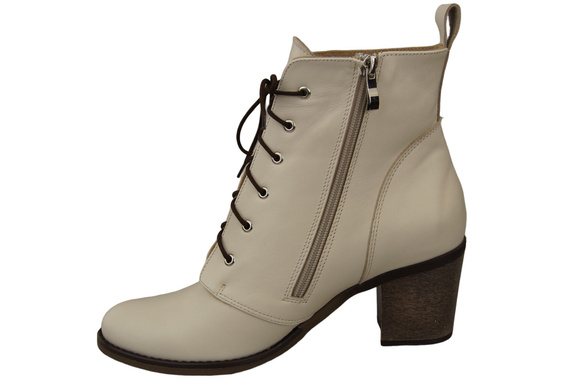 Shoes Boots for women Lace-up Winter natural leather 188 Z ElitaBut