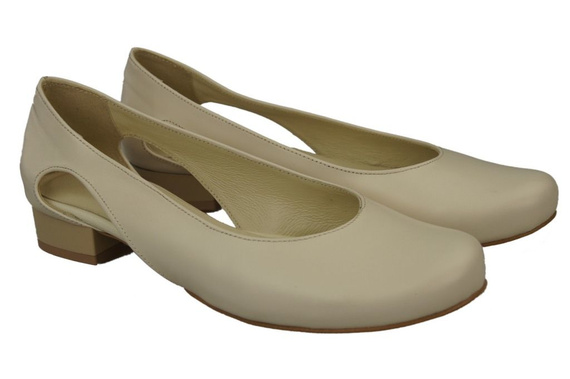 Shoes Ballerinas Women's natural leather 103 ElitaBut
