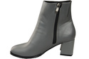 Women's Black Winter Ankle Boots Genuine Leather 214 From ElitaBut
