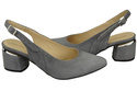 Women's Sandals in Natural Suede Leather - Elegance and Comfort 196 Z ElitaBut