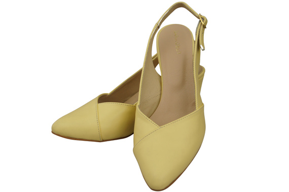 Women's Shoes High Heel Sandals Natural Leather 217 ElitaBut