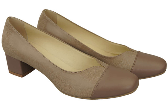 Women's shoes Pumps Natural leather 164 ElitaBut