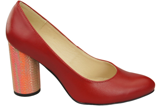 Women's shoes Pumps Natural leather 194 ElitaBut