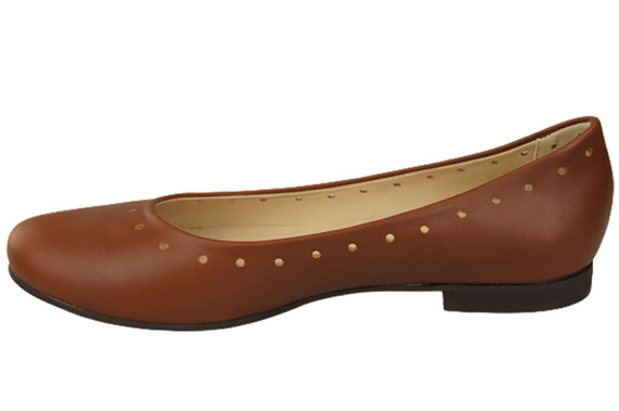 Women's Shoes Comfortable Ballerinas Natural Leather 162 ElitaBut