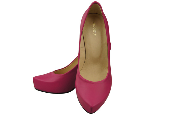 Women's shoes Pumps High heels natural leather 205 ElitaBut