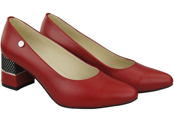 Women's shoes Pumps Natural leather 142 ElitaBut