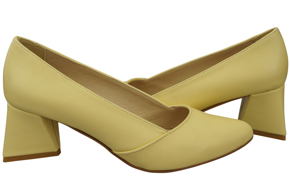 Women’s Pumps Genuine Leather Pointed Toe Heel ElitaBut 221