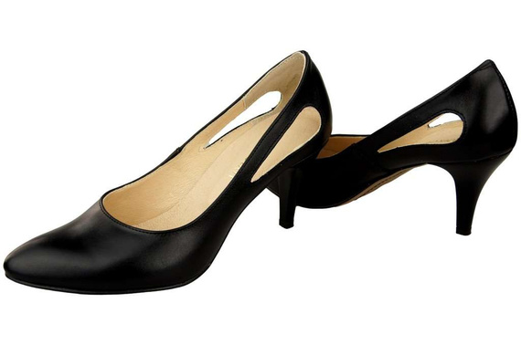 Women's shoes Pumps Natural leather 166 ElitaBut