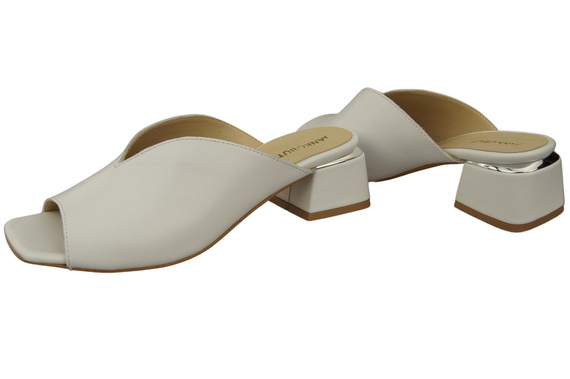 Women's Shoes High-Heeled Flip-Flops Natural Leather 210 ElitaBut