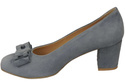 Women's shoes Pumps Natural leather suede 163 ElitaBut