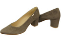 Women's Shoes Pumps Natural Leather Suede 106 ElitaBut