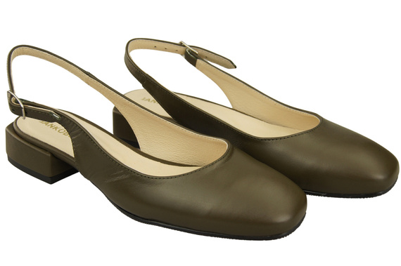 Women's Shoes Sandals Flat Heel Natural Leather 206 ElitaBut