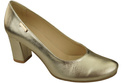 Footwear Classic Women's Natural Leather Almond Nose Dugout 201 ElitaBut