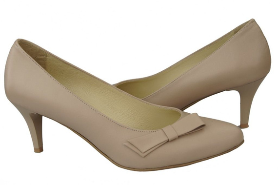 Women's Shoes Pumps Natural leather 989 ElitaBut