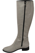 Women’s leather boots, lined officer boots, flat 225 ElitaBut