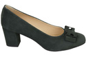 Women's shoes Pumps Natural leather suede 163 ElitaBut
