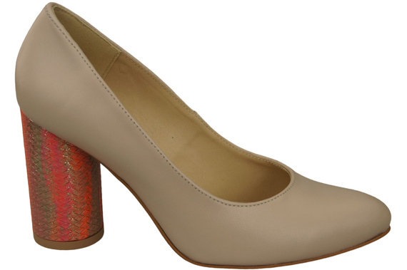 Women's shoes Pumps Natural leather 194 ElitaBut