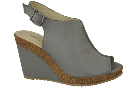 Shoes Sandals for women Wedge natural leather 992 ElitaBut