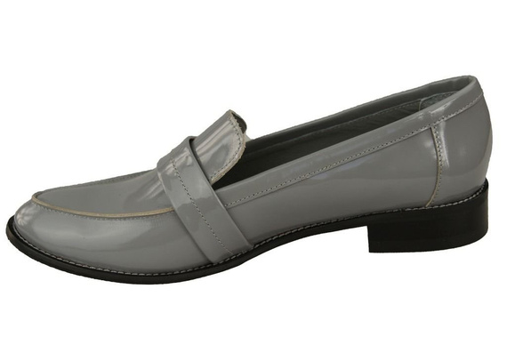 Shoes Women's loafers Natural leather lacquer 139 ElitaBut