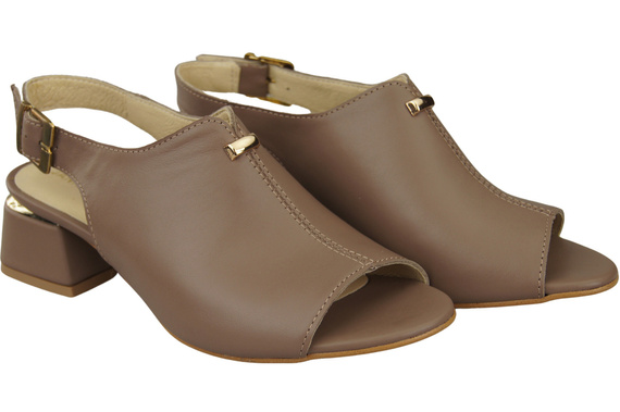 Women's Shoes Sandals Natural Leather 198 ElitaBut