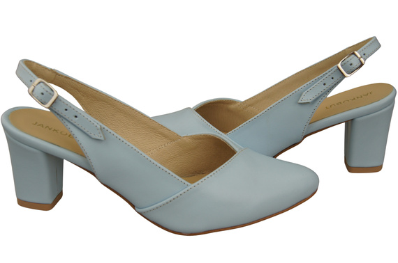 Women's Shoes High Heel Sandals Natural Leather 217 ElitaBut