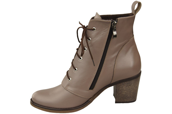 Shoes Boots for women Lace-up Winter natural leather 188 Z ElitaBut
