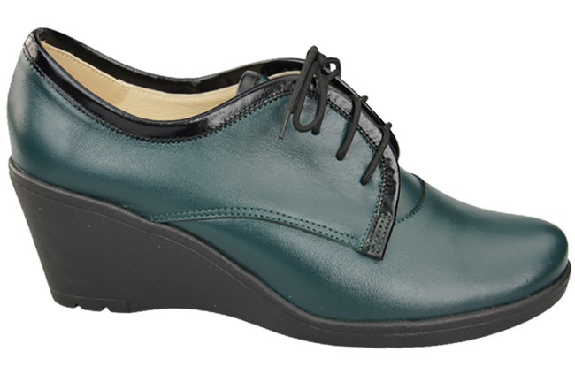 Shoes Women's Brogues On Wedge Natural leather 181 ElitaBut