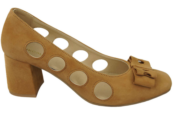 Women's shoes Pumps Natural leather suede 182 ElitaBut