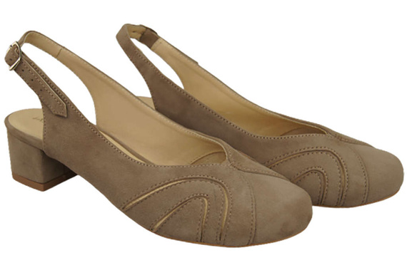 Footwear Women Sandals natural leather 842 Z ElitaBut