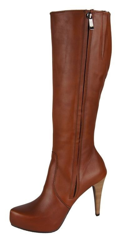 Shoes Women's boots On the platform natural leather 687 ElitaBut