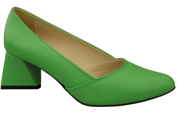 Women’s  Pumps Genuine Leather Pointed Toe Heel ElitaBut 221