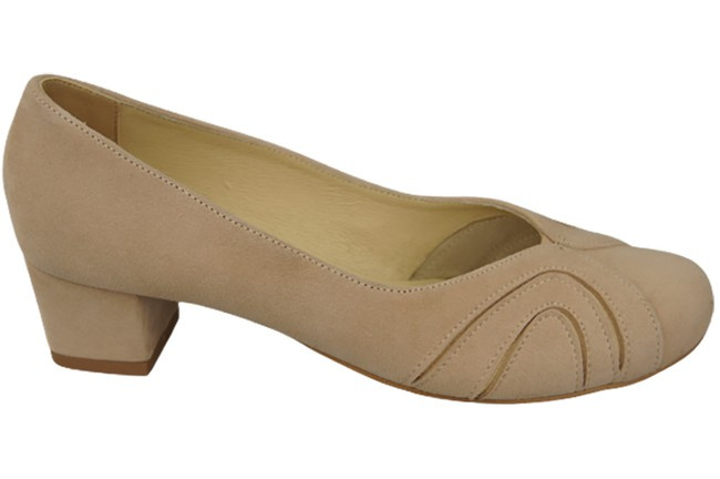 Women's shoes Suede leather pumps 786 Z ElitaBut