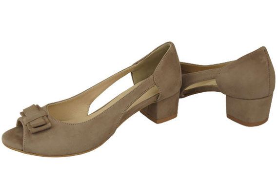 Women's Shoes Sandals Natural Leather Suede 145 ElitaBut