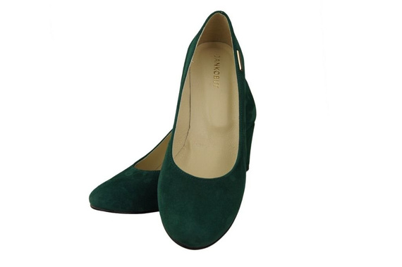 Women's Shoes Pumps Natural Leather Suede 125 ElitaBut