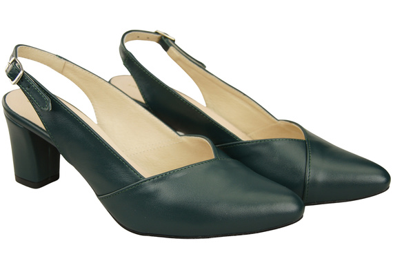 Women's Shoes High Heel Sandals Natural Leather 217 ElitaBut