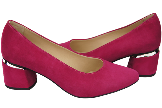 Women's footwear Women's pumps Suede leather 143 ElitaBut