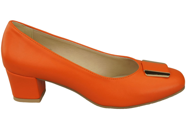 Women's shoes Pumps Natural leather 187 ElitaBut