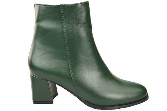 Women's Black Winter Ankle Boots Genuine Leather 214 From ElitaBut