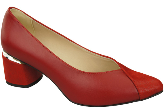 Women's shoes Pumps Natural leather 191 ElitaBut