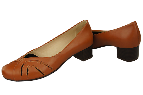 Women's shoes Pumps natural leather 786 ElitaBut