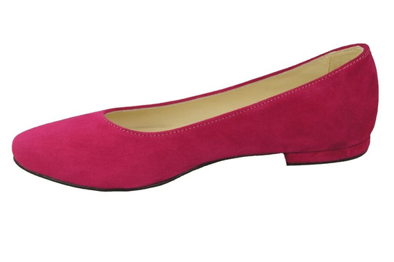 Women's shoes Ballerinas natural leather Suede 131 ElitaBut